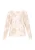 Usha Gebreid vest  lichtbeige / wolwit
