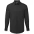Premier Heren Supreme Oxford Formeel Overhemd Met Lange Mouwen (Zwart)