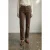 Hoge Taille Denim Rechte Pantalon met Zakken