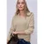 Street One Dames Trui in effen kleur in Beige
