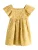 Next Jurk  lichtgeel / wit