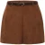 TRENDYOLMİLLA Dames Bruin Effen Broekrok Normale taille Shorts Bermuda’s