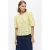 OBJECT top broderie lichtgeel