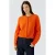 OUI gebreid vest met wol – oranje