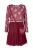 happy girls Jurk  pink / donkerrood
