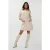 EsQualo Dress Jacquard Sand