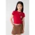 Shoeby T-shirt met logo – rood