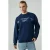 Sweatshirt met print en ronde hals