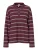 PIECES Shirt ‘PCSadie’  grijs / wijnrood