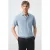 Mango Man regular fit polo – turkoois