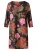 Kraimod Jurk  groen / rosa / rood / zwart