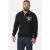 Jan Vanderstorm oversized polo Plus Size +FIT Collectie – zwart