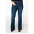 YOEK high waist flared jeans dark denim