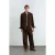 Gestructureerde Knop-Up Lange Mouwen Shirt