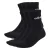 ADIDAS SPORTSWEAR Sportsokken ‘Linear Crew Cushioned 6 Pair Pack’  zwart / wit