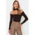 Trendyol Vrouwen Choker hoge hals  Blouse
