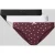 Jake*s Casual Slip van katoenmix in set van 3