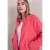 Street One Dames Teddyjas met capuchon in Pink