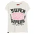 Fantasie T-shirt voor dames met mouwen en postermotief Superdry
