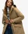 City Fishtail Gevoerde Parka Beige