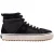 Iguana Heren Bomer Mid Koe Suède Trainers (Zwart)