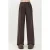Gestreepte Wijde Pantalon met Plissé