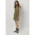 Dante6 Blaidy Belted Mini Dress Olive Glow