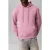 Calvin Klein Ls 350terry Monogram Sweater Orchid Haze