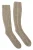 Dolce & Gabbana Chic Beige Wolmix Over-de-Knie Dames Sokken