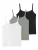 LMTD Top  kaki / zwart / wit