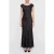 GUESS Ss Silvana Long Dres Jet Black A996
