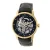 Heritor Automatische Ryder Skeleton Lederen Band Horloge