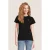 JOSH V T-shirt Zoe met logo zwart