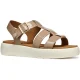 Geox D CAMALEI Synthetisch Polyurethaan Vrouwen Karamel Sandalen