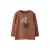 NAME IT MINI longsleeve met print – bruin