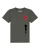 watabout.kids Shirt ‘Mädchen mit Luftballon’  olijfgroen / rood / zwart