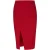 Rood kokerrok van imitatiemouflon