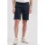 Dstrezzed Lancaster regular chino short donkerblauw