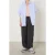 American Vintage Wool Pants Grey And Blue Stripes