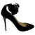 Jimmy Choo Rosana Enkelsluiting Pumps in Zwart Fluweel