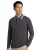 poloshirt Boss Green grijs lange mouw katoen