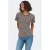 ONLY gestreepte top – bruin