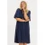 YOEK spijkerjurk dark blue denim