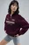 Oversized Sweatshirt met Tekstprint en Ritskraag