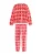 Next Pyjama  groen / rood / offwhite