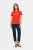 T-shirt Regular fit Poinciana orange