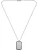 BOSS Ketting  zwart / zilver