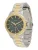 GUESS Analoog horloge ‘MIST’  goud / groen / zilver / wit