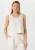 Resort Finest Top Dames Crop Top Linen,