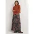 Boden Pleated Party Maxi Skirt Nav